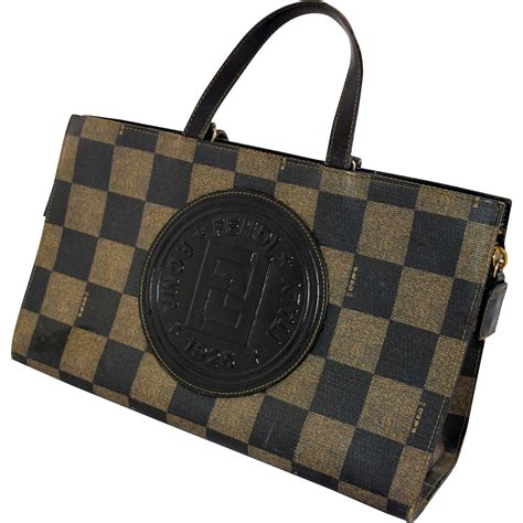 fendi bag with fendi on the bottom|old style fendi bags.